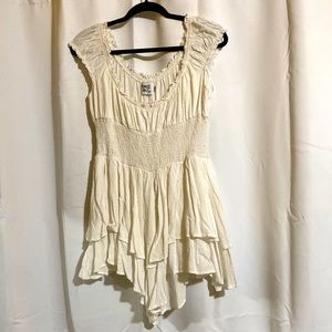 Princess Polly cream romper